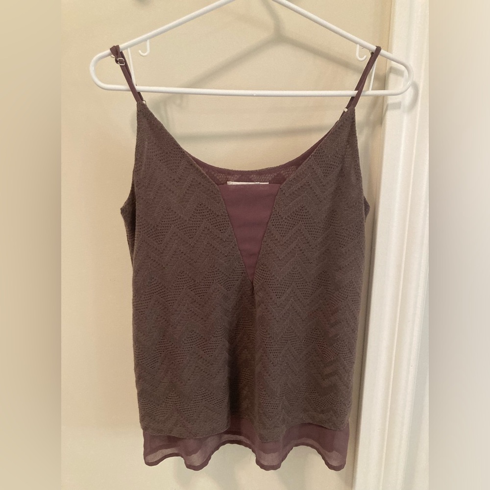 🌸3/$20🍉 Ricki's Brown Lace Camisole Top